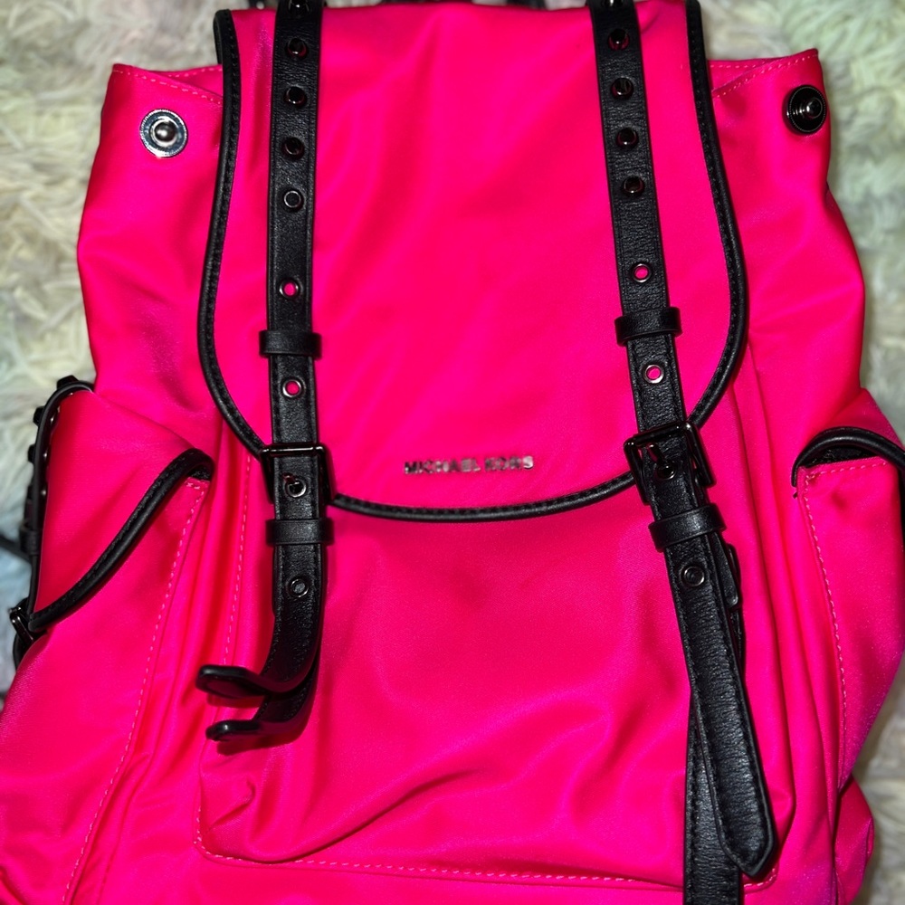 Micheal Kors exclusive pink backpack